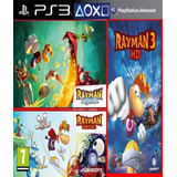 Rayman Trilogy: Legends + Origins + 3 Hd Ps3 3en1