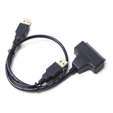 Cable Adaptador Usb 2.0 A Sata, Cable De Disco Duro Doble De