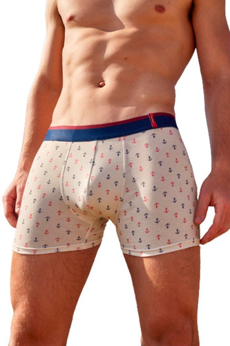 Pack 3 Boxer G3 Algodon Y Lycra Estampados Con Elastico 