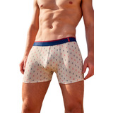 Pack 3 Boxer G3 Algodon Y Lycra Estampados Con Elastico 