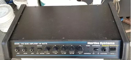 Caixa Hartke  410 Xl 400w E Cabeçote Hartke System 1400 Bass