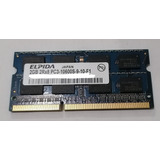 Memoria Ram Elpida 2gb 2rx8 Pc3 10600s-9-10-f1 Ddr3