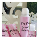  Kit De Baño Emergencia! Rosa Fuxia Flores  Bodas 15 Años 