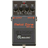 Pedal Compacto Metal Zone Waza Boss Mt-2w