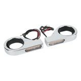 Luz Led De Señal De Giro Para Motocicleta, 2 Cables, 12 V, I