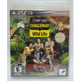 Nat Geo Challenge Wil Life, Jogo Original Novo Lacrado - Ps3