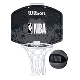 Tablero Basketball Puerta Wilson Mini 28,5x24 Cm Negro 