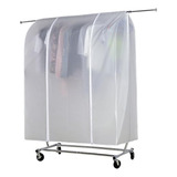 Estante De Ropa Hlc Paño Blanco Para Casa Recámara Ropa Rack