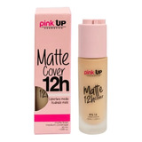 Maquillaje Líquido Matte Cover 12 H Pink Up