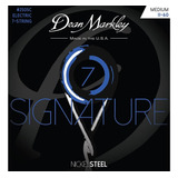 Dean Markley 2505c Signature Nickelsteel, Medio, 7 Cuerdas, 