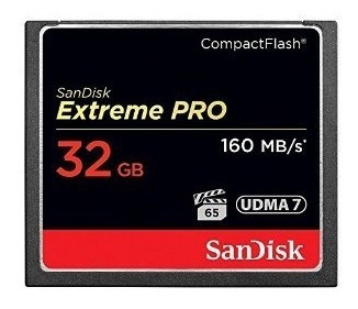 Sandisk Extreme Pro Tarjeta De Memoria Compactflash De 32 Gb