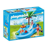 Playmobil Piscina De Bebé Con Tobogán 6673