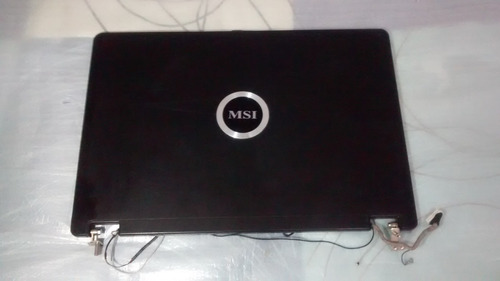 Carcasa Tapa, Bisagras, Parlantes Notebook Msi S430x