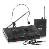 Microfono Inalambrico De Cintillo Skp Vhf 895