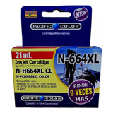 Tinta Hp 664 Xl Color 21ml Alternativa Pacific C.