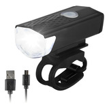 Linterna De Bicicleta Recargable, Luz Led Usb Para Bicicleta