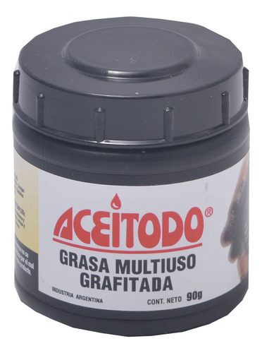 Grasa Multiuso Grafitada 90gr Aceitodo × 12 Unidades