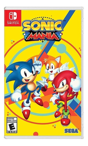 Sonic Mania  Sonic Mania Standard Edition Sega Nintendo Switch Físico