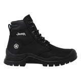 Botas Jeep Hombre Tacticas Negras Café Lona 20250 Originales