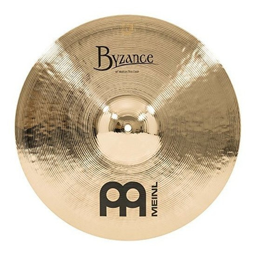 Plato Crash Meinl Byzance 18  Brillante-tipo Medio Delgado