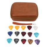 Juego De Fundas Para Guitarra Brown Pick Case, Para Grandes