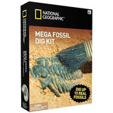 National Geographic Mega Fósil Mina - Dig Up 15 Fósiles Real