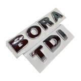 Insignia Emblema Vw Bora Tdi Baul Cromado