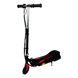 Scooter Patin Electrico Plegable C/freno P/niños Negro Rojo