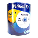 Dvd+/-r 4,7 Gb 16x Bulk X100 Unidades Pelikan