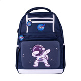 Mochila Escolar Infantil Oficial Nasa Diseño Astronauta 3d