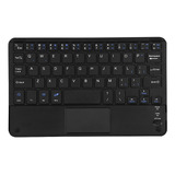 Mini Teclado Bluetooth, Teclado Sem Fio Com Touchpad,