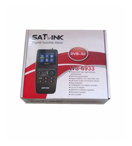 Localizador De Satelite Satlink Ws 6933 Dvb-s2