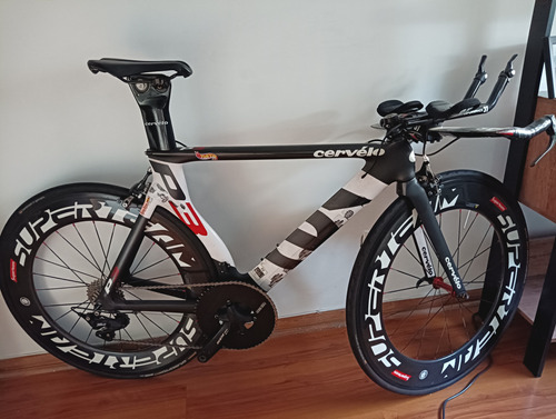 Bicicleta Triatlón Cervelo P3 Con Potenciometro