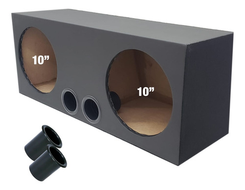 Caixa Dupla Vazia 10pol Subwoofer Bomber Upgrade Bicho Papão