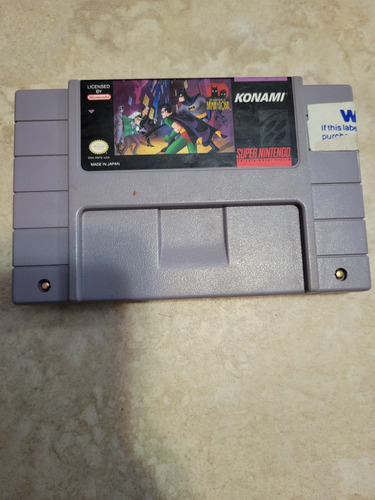 The Adventures Of Batman & Robin Snes 