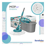 Balde Mop Giratório 360º Fit Esfregão - Flash Limp