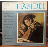 Handel Conciertos Para Arpa Y Laud 5 Y 6 Disco Lp 