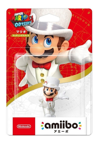 Figura Amiibo Original Nintendo Mario Super Mario Odyssey