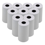 10 Rollos Papel Térmico 58mm Boleta Electrónica / Lhua 