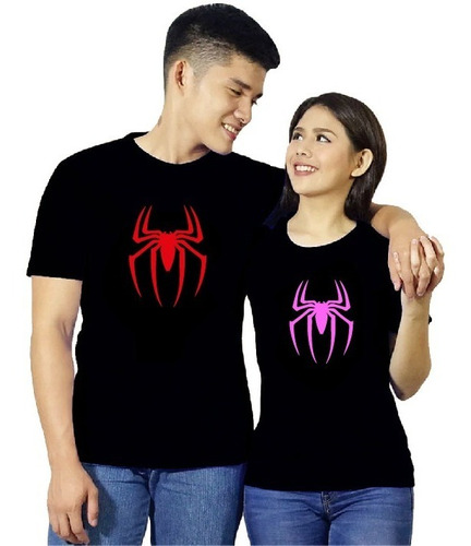 Arma Kit De 2 Playeras Para Usar En Pareja, Spiderman & Gwen