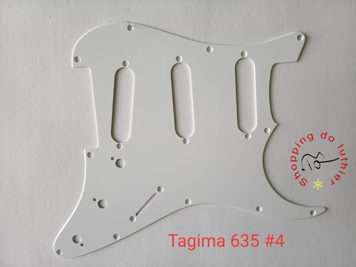 Escudo Guitarra Tagima T635 #4 Branco