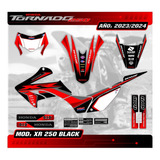 Kit Calcos - Grafica Honda Tornado 250 2023 - Grueso Mate