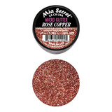 Micro Glitter Suelto Rose Copper Mia Secret 7gr