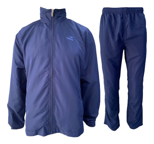 Conjunto Deportivo Para Hombre Microfibra Azul Marino 