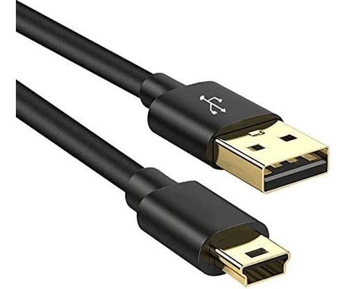 Cable Mini Usb Scovee Para Cámara Digital De 3 Ft -negro