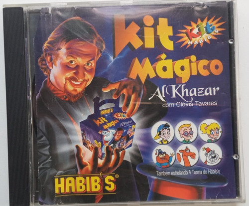 Jogo Pc Cd Rom Kit Mágico Al Khazar Com Clóvis Tavares