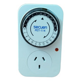 Timer Mecánico Programable Enchufable 220v Secuen X4