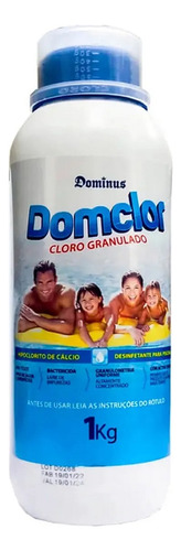 Cloro De Piscina Granulado Hipoclorito De Cálcio Domclor 1kg