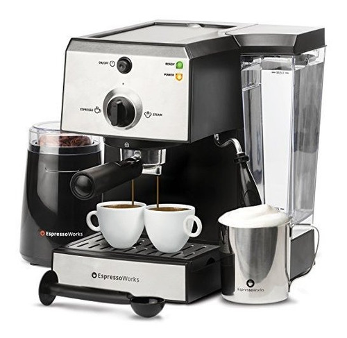 Espressoworks 7 Pc All-in-one Espresso Machine Y Cappuccino 