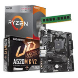 Combo Actualizacion Pc Amd Ryzen 3 3200g Mother 8 Gb Ddr4